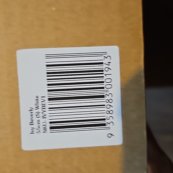 LACK OF COLOR IVY BEVERLY FEDORA HAT WHITE SIZE 55CM (S) - Picture 8 of 17